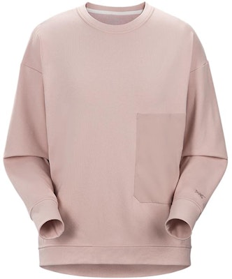 (W) アークテリクス モメンタ クルー LS ロゴ プルオーバーフリーススウェットシャツ 29766 Cheap (W) アークテリクス モメンタ クルー LS ロゴ プルオーバーフリーススウェットシャツ 29766