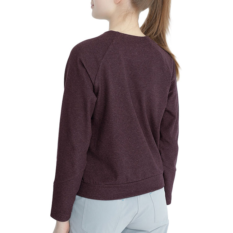 Shop (W) Arcteryx Momenta 紅色長袖圓領衛衣 - 休閒透氣款 X000005171