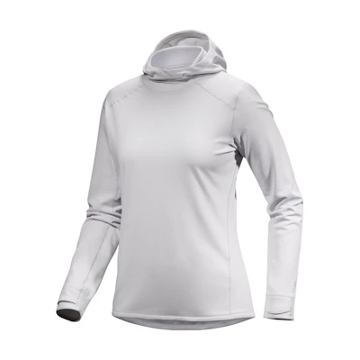 (Women) Arcteryx Motus Solid Color Casual Hoodie Long-Sleeve Sweatshirt X000007508