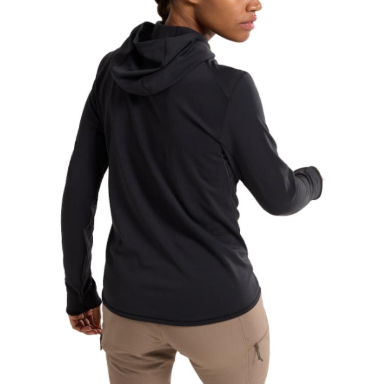 Purchase (W) 始祖鸟 Motus 纯色休闲连帽长袖卫衣 X000007508