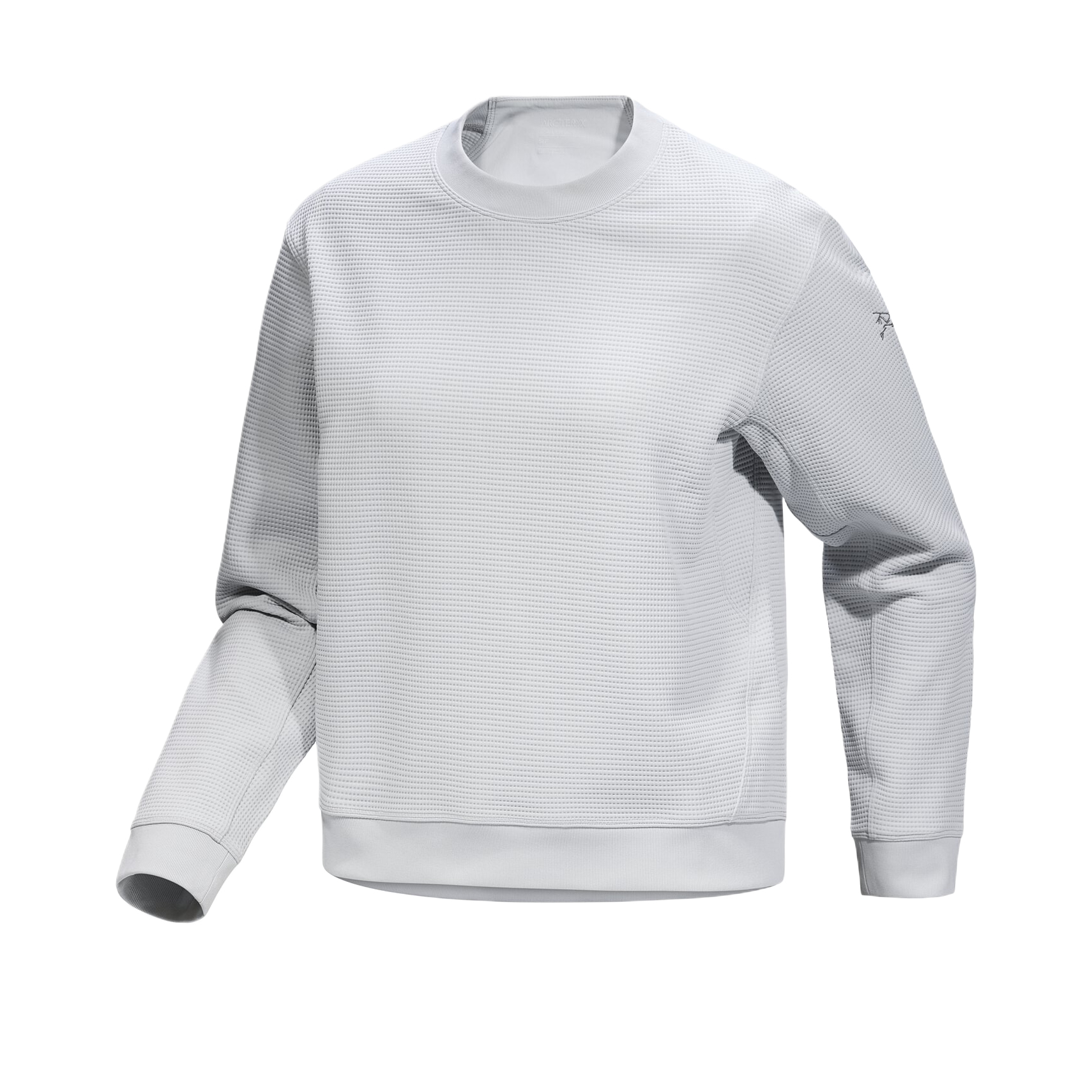 (Women) Arcteryx Olera  Pullover Waffle Knit Embroidered Logo Casual Sweatshirt X000009846