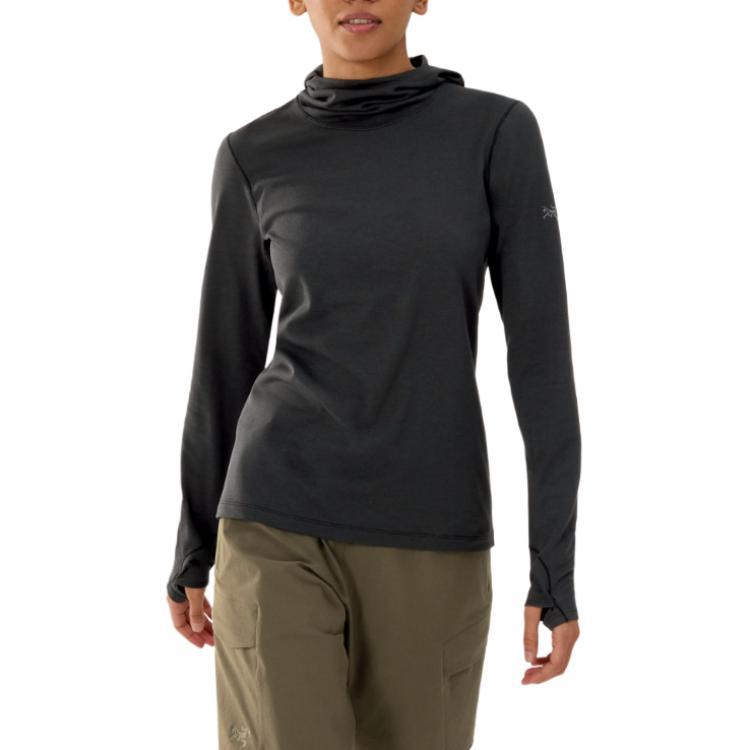 Details for (Women) Arcteryx Taema  Thermal Hoodie Long Sleeve Sun Protection Shirt. X000010257