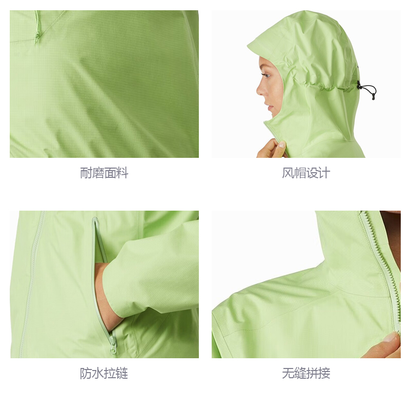 Sizing (W) 始祖鳥 Zeta FL 輕量防水透氣登山外套 23932