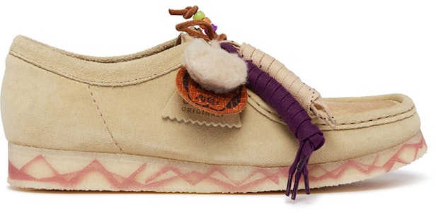 (W) Aries x Clarks Wallabee '枫木拼接' 26172454 Order (W) Aries x Clarks Wallabee '枫木拼接' 26172454