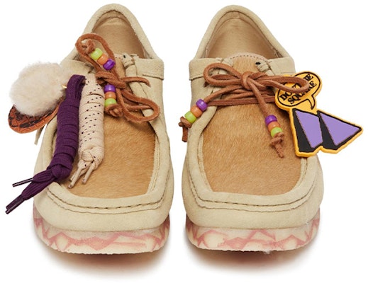 (Women) Aries x Clarks Wallabee 'Maple Combination' 26172454 Shop (Women) Aries x Clarks Wallabee 'Maple Combination' 26172454