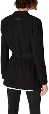 (W) ARMANI EXCHANGE 黑色腰帶休閒西裝外套 FW23 6RYG01-YN1PZ-1200 Shop (W) ARMANI EXCHANGE 黑色腰帶休閒西裝外套 FW23 6RYG01-YN1PZ-1200