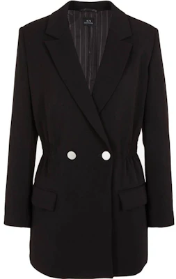 (W) 아르마니 익스체인지 블랙 더블브레스트 수트 자켓 FW23. 6RYG11-YN7NZ-1200 Order (W) 아르마니 익스체인지 블랙 더블브레스트 수트 자켓 FW23. 6RYG11-YN7NZ-1200