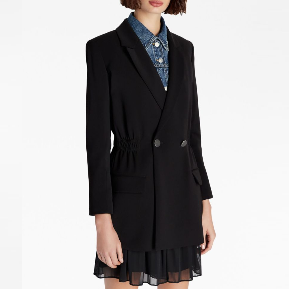 Purchase (W) 아르마니 익스체인지 블랙 더블브레스트 수트 자켓 FW23. 6RYG11-YN7NZ-1200