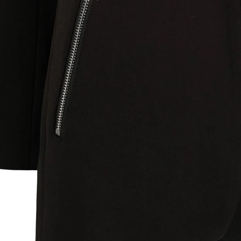 Sizing (W) 아르마니 익스체인지 블랙 싱글버튼 블레이저 지퍼 포켓. 6RYG26-YN5LZ-1200