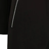 Sizing (W) ARMANI EXCHANGE 黑色單扣西裝外套附拉鍊口袋 6RYG26-YN5LZ-1200