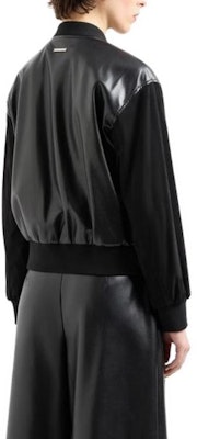 (W) 아르마니 익스체인지 블랙 지퍼 업 패치워크 하이칼라 자켓 3DYB09-YNYJZ1-1200 Shop (W) 아르마니 익스체인지 블랙 지퍼 업 패치워크 하이칼라 자켓 3DYB09-YNYJZ1-1200