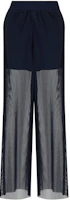 Order (W) ARMANI EXCHANGE 拼色百褶寬腿雪紡長褲 SS24. 3DYP10-YN8QZ-28AC