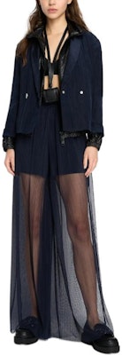 (W) ARMANI EXCHANGE 拼色百褶寬腿雪紡長褲 SS24. 3DYP10-YN8QZ-28AC Lookbook (W) ARMANI EXCHANGE 拼色百褶寬腿雪紡長褲 SS24. 3DYP10-YN8QZ-28AC