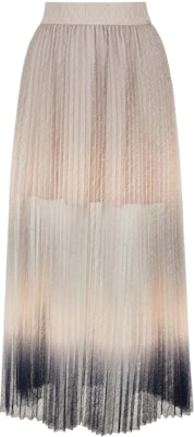 (W) 阿玛尼AX渐变褶饰蕾丝休闲长裙 灰棕色 2024春夏款 3DYN01-YNYLZ-1786 Buy (W) 阿玛尼AX渐变褶饰蕾丝休闲长裙 灰棕色 2024春夏款 3DYN01-YNYLZ-1786