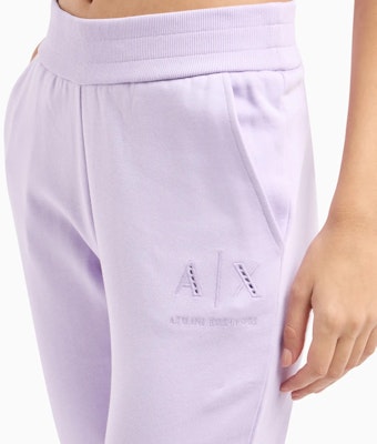 (W) Armani Exchange 紫色運動褲 SS24 徽標刺繡口袋設計 3DYP82-YJFDZ-1354 Details for (W) Armani Exchange 紫色運動褲 SS24 徽標刺繡口袋設計 3DYP82-YJFDZ-1354