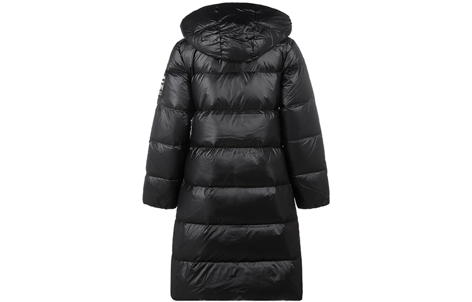 Lookbook (W) 아르마니 익스체인지 퀼팅 후드 다운 중간 길이 자켓. 8NYK50-YNYNZ-1210