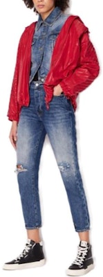 (W) Armani Exchange Jaket Hoodie Berzip Boleh Balik Corak Belang Merah 6RYB07Y-N1MZ-104PV Details for (W) Armani Exchange Jaket Hoodie Berzip Boleh Balik Corak Belang Merah 6RYB07Y-N1MZ-104PV