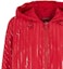 Sizing (W) Armani Exchange Jaket Hoodie Berzip Boleh Balik Corak Belang Merah 6RYB07Y-N1MZ-104PV