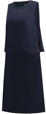 (W) 阿玛尼AX无袖A字版型徽标连衣裙海军蓝SS24. 3DYA06-YN7QZ-1593 Shop (W) 阿玛尼AX无袖A字版型徽标连衣裙海军蓝SS24. 3DYA06-YN7QZ-1593