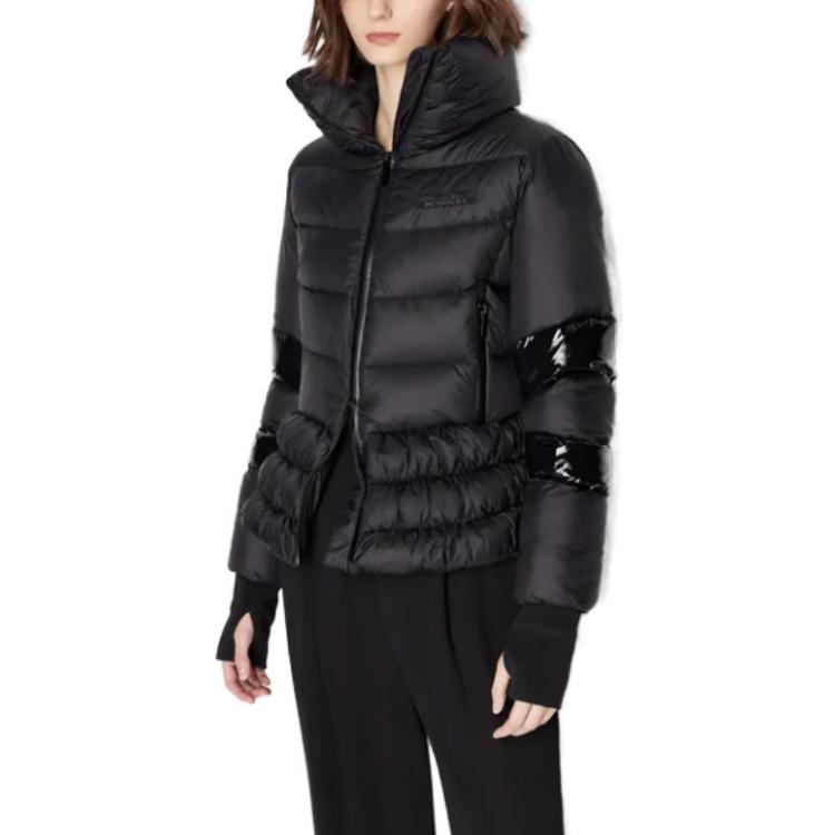 Cheap (W) 아르마니 익스체인지 솔리드 컬러 지퍼 캐주얼 다운 재킷. 6RYB19-YN4MZ-11200