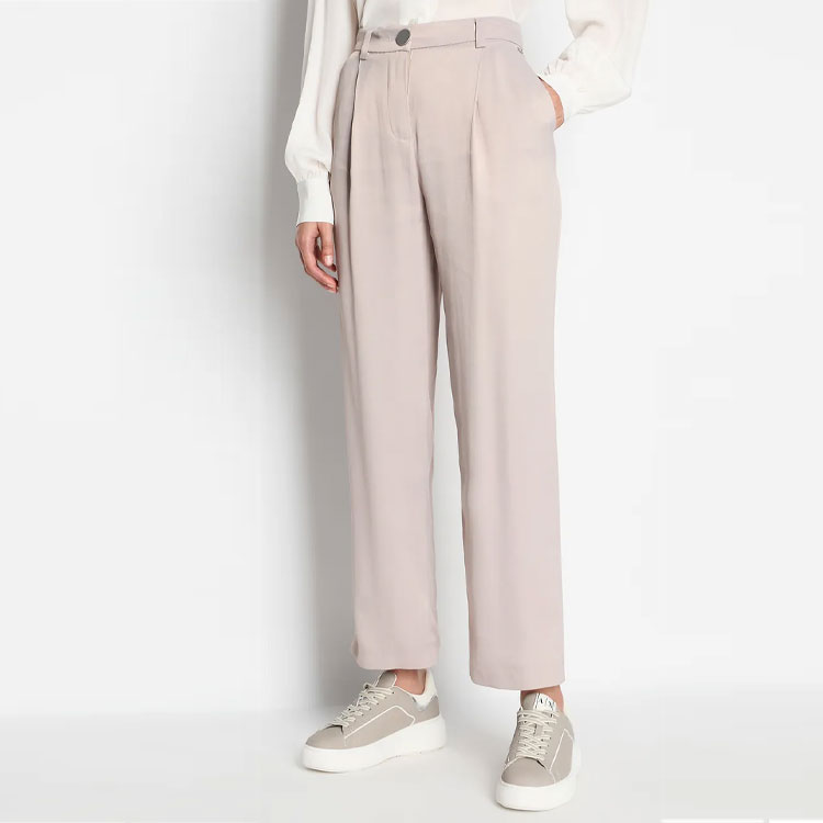 Lookbook (W) ARMANI EXCHANGE 直筒休閒褲 固定拉鍊側口袋設計 3DYP01-YNYKZ-11786