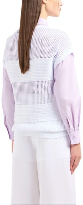 (W) ARMANI EXCHANGE 白色針織短袖圓領T恤 3DYH1N-YMB1Z-1000 Shop (W) ARMANI EXCHANGE 白色針織短袖圓領T恤 3DYH1N-YMB1Z-1000