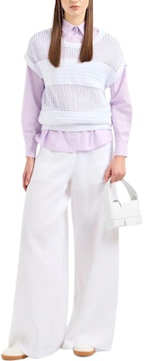 (W) ARMANI EXCHANGE 白色針織短袖圓領T恤 3DYH1N-YMB1Z-1000 Details for (W) ARMANI EXCHANGE 白色針織短袖圓領T恤 3DYH1N-YMB1Z-1000