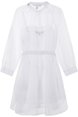 (W) 阿玛尼AX白色长袖衬衫连衣裙 3RYA13-YN3KZ-1000 Lookbook (W) 阿玛尼AX白色长袖衬衫连衣裙 3RYA13-YN3KZ-1000