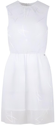 (W) 阿玛尼AX 白色无袖标志提花中长连衣裙 3RYA27-YN2KZ-1000 Buy (W) 阿玛尼AX 白色无袖标志提花中长连衣裙 3RYA27-YN2KZ-1000