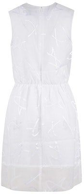 (W) 阿玛尼AX 白色无袖标志提花中长连衣裙 3RYA27-YN2KZ-1000 Lookbook (W) 阿玛尼AX 白色无袖标志提花中长连衣裙 3RYA27-YN2KZ-1000