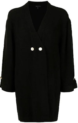 (Women) ARMANI EXCHANGE AE FW21 Black Solid Double-Breasted Knit Cardigan 6KYE1S-YMR2Z-1200 Buy (Women) ARMANI EXCHANGE AE FW21 Black Solid Double-Breasted Knit Cardigan 6KYE1S-YMR2Z-1200