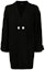 Order (Women) ARMANI EXCHANGE AE FW21 Black Solid Double-Breasted Knit Cardigan 6KYE1S-YMR2Z-1200