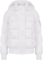 (Women) ARMANI EXCHANGE AE FW22 White Solid Letter Print Jacket 8NYB40-YNYNZ-11100 (Women) ARMANI EXCHANGE AE FW22 White Solid Letter Print Jacket 8NYB40-YNYNZ-11100