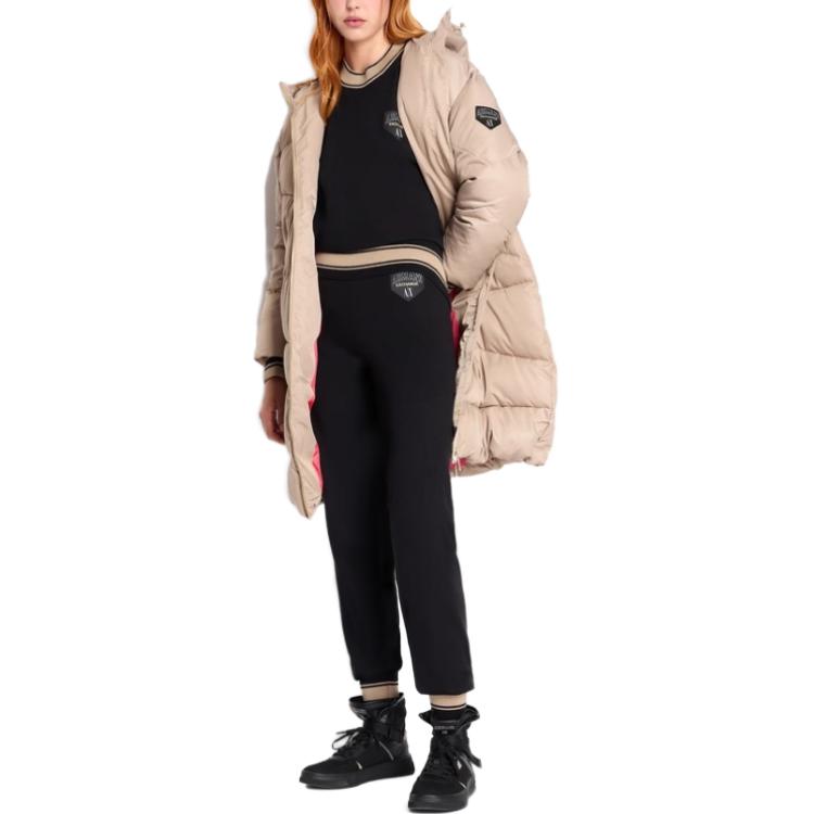 Sizing (W) ARMANI EXCHANGE AE FW23 棉質連帽外套附標誌貼章. 6RYK09-YN2MZ-1200