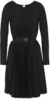 (Women) ARMANI EXCHANGE AE FW23 Pleated Long Sleeve Belted Dress for Women. 6RYA75-YN6PZ-1200 (Women) ARMANI EXCHANGE AE FW23 Pleated Long Sleeve Belted Dress for Women. 6RYA75-YN6PZ-1200