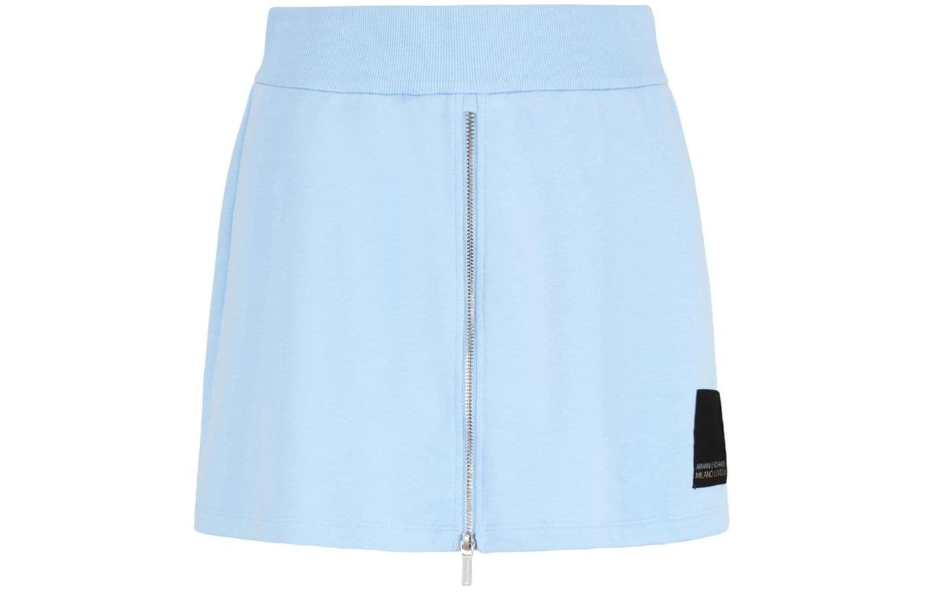 Order (W) ARMANI EXCHANGE AE SS24 淺藍色標誌休閒拉鍊短褲。 3DYS91-YJFDZ-15DD