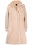 Order (Women) Armani Exchange Beige Fleece Collar Coat Jacket. 6KYK20-YNUSZ-1678