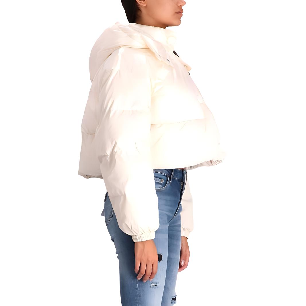 Purchase (W) 阿玛尼Exchange米色短款休闲外套可拆卸连帽 FW24 6DYB06-YN1UZ-BEIGE