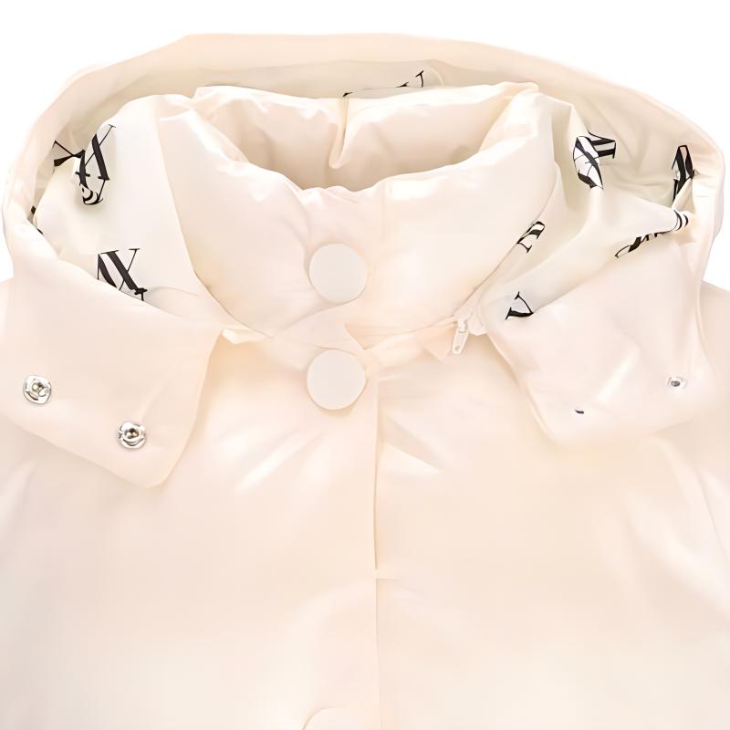 Details for (W) 阿玛尼Exchange米色短款休闲外套可拆卸连帽 FW24 6DYB06-YN1UZ-BEIGE