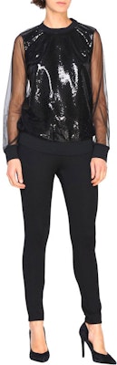 (W) ARMANI EXCHANGE 黑色純色休閒長褲 8NYP73-YJB7Z-1200 Shop (W) ARMANI EXCHANGE 黑色純色休閒長褲 8NYP73-YJB7Z-1200