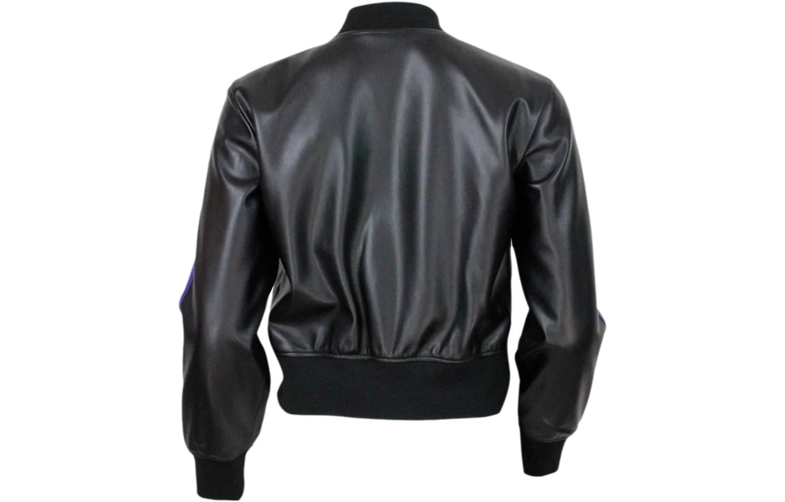 Lookbook (W) Armani Exchange 黑色純色拉鍊長袖短款外套 6RYB62-YN8PZ-1200