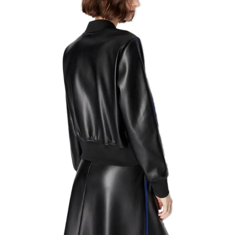 Details for (W) Armani Exchange 黑色純色拉鍊長袖短款外套 6RYB62-YN8PZ-1200