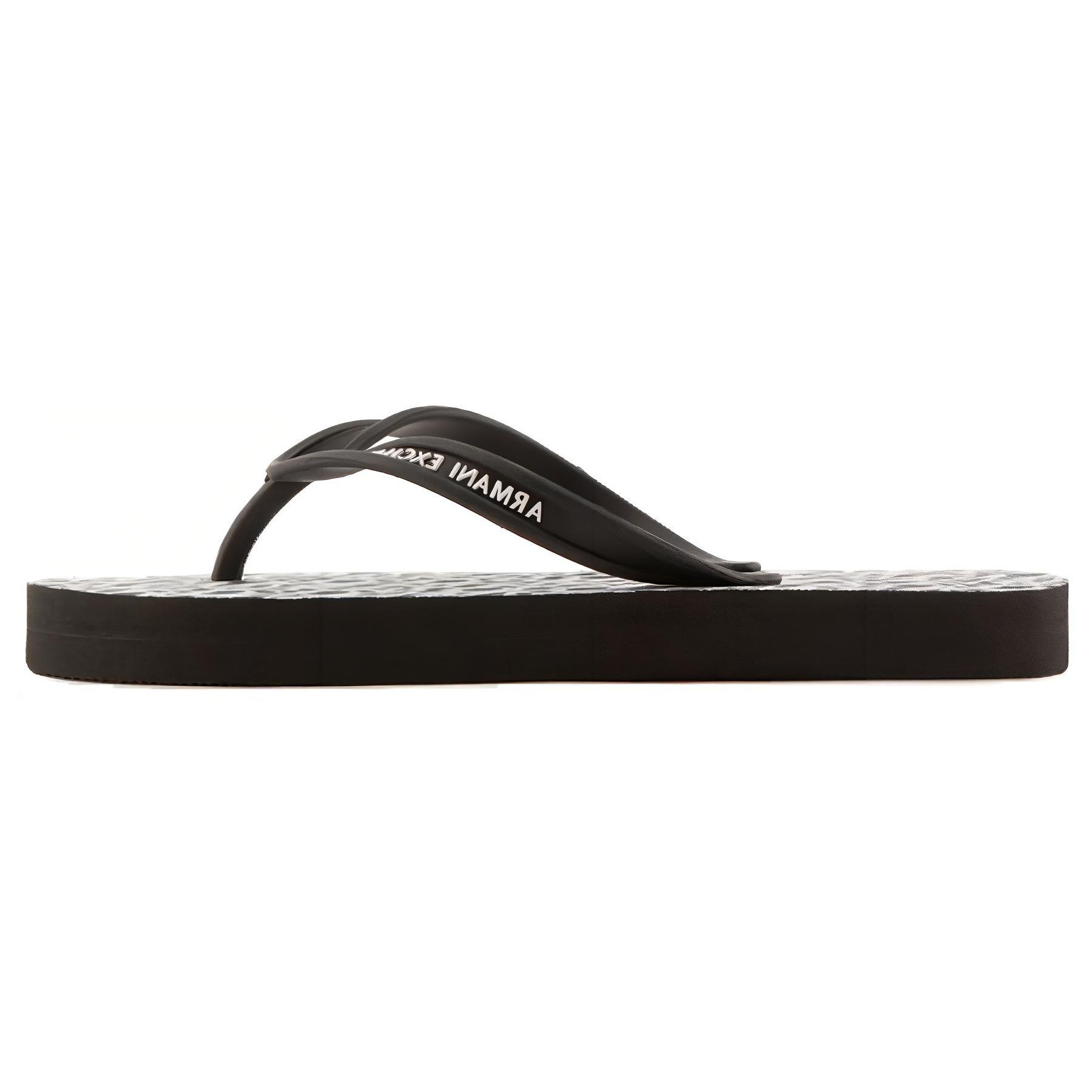 (W) Armani Exchange CMFT Casual Slides 'Black'