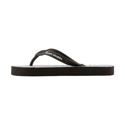 (W) Armani Exchange CMFT Casual Slides 'Black'
