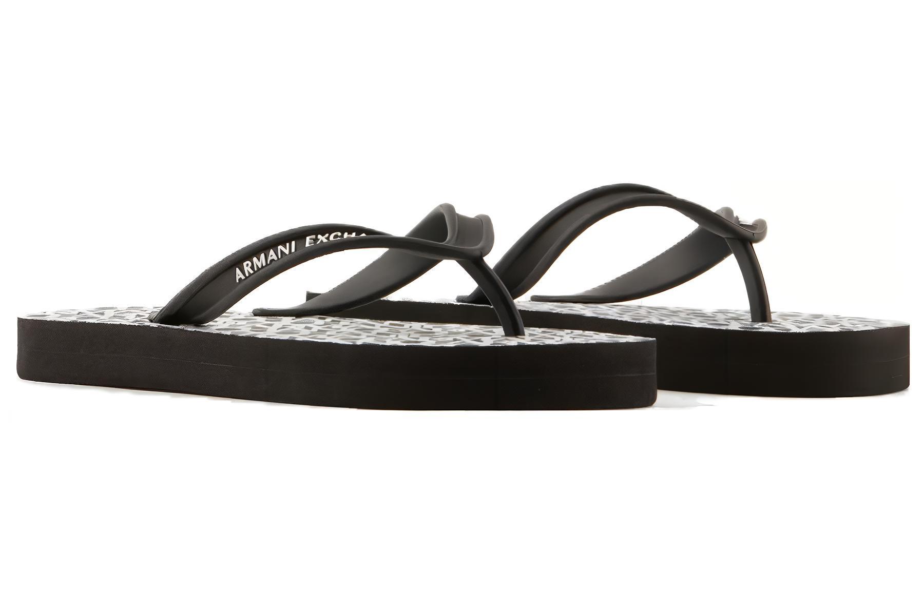 (W) Armani Exchange CMFT Casual Slides 'Black' 圖 3
