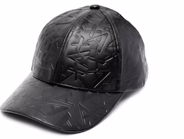 (Women) Armani Exchange Embossed Logo Polyester Black Cap for Women 9442013F101 (Women) Armani Exchange Embossed Logo Polyester Black Cap for Women 9442013F101