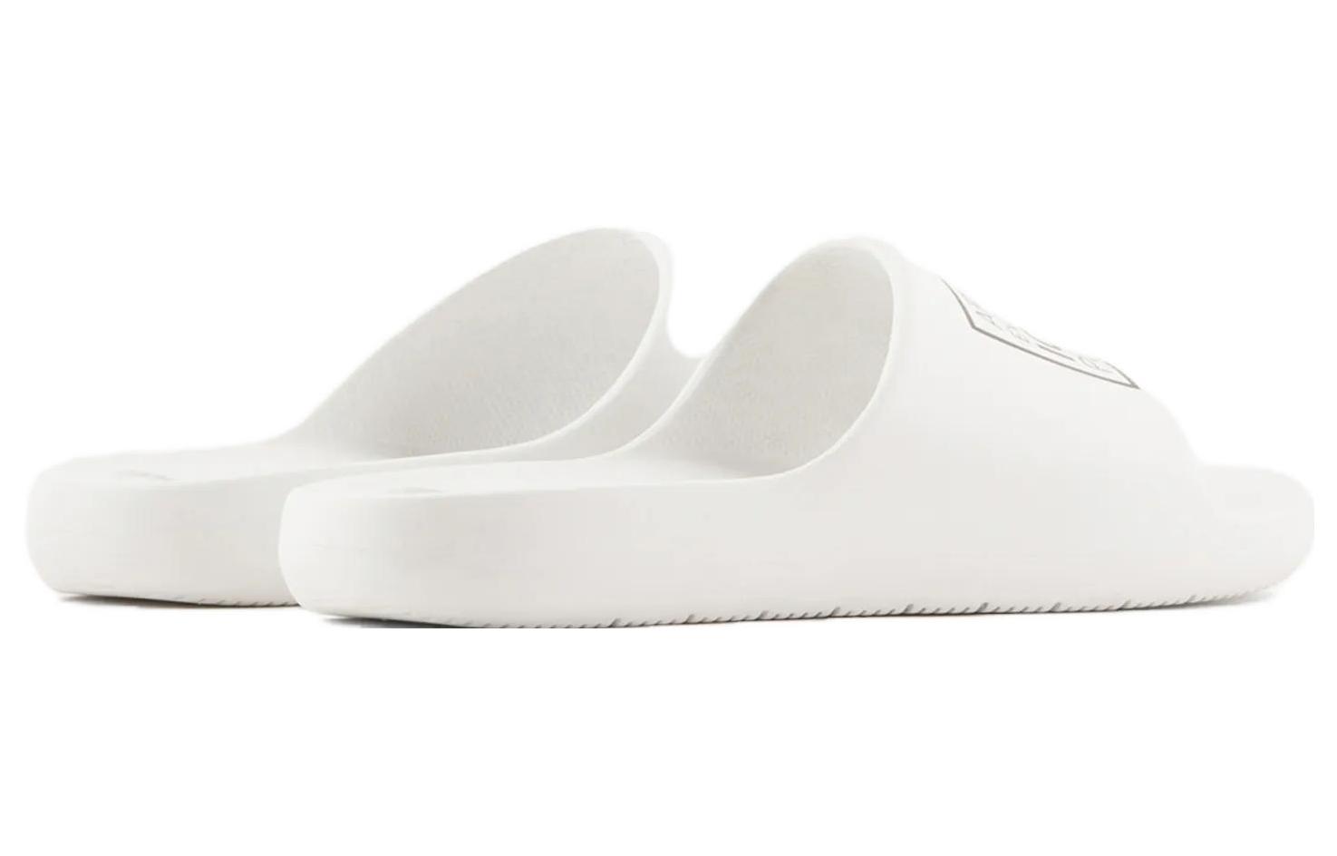 (W) Armani Exchange EVA 'Fashion White Slides' 圖 4