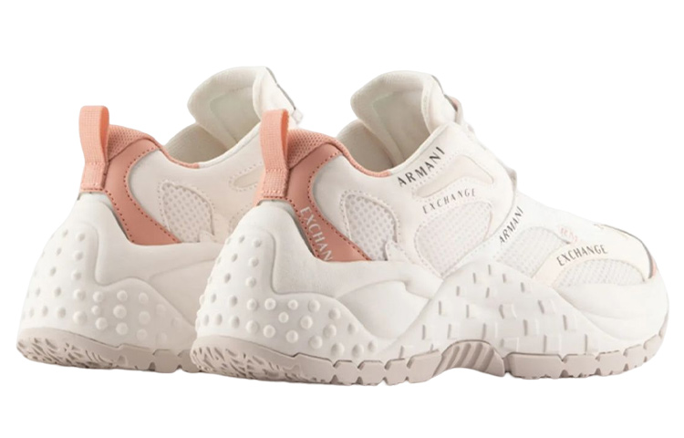 (W) Armani Exchange Fabric Low Top 'White' 圖 3