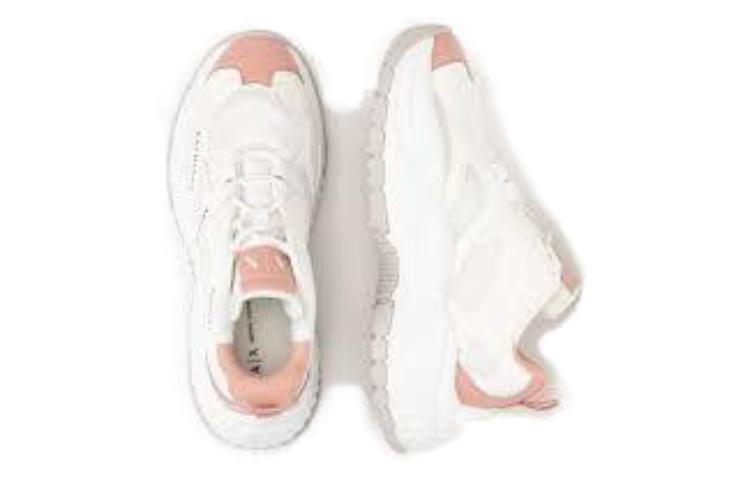 (W) Armani Exchange Fabric Low Top 'White' 圖 7