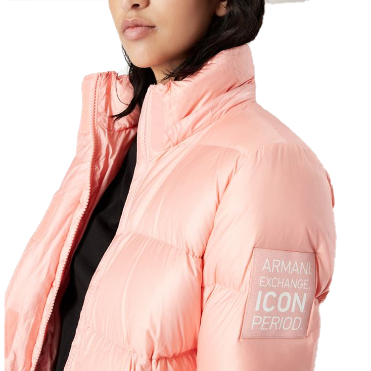 Purchase (W) アルマーニエクスチェンジ FW22 キルティング パファージャケット ピンク 8NYB40-YNYNZ-114AH